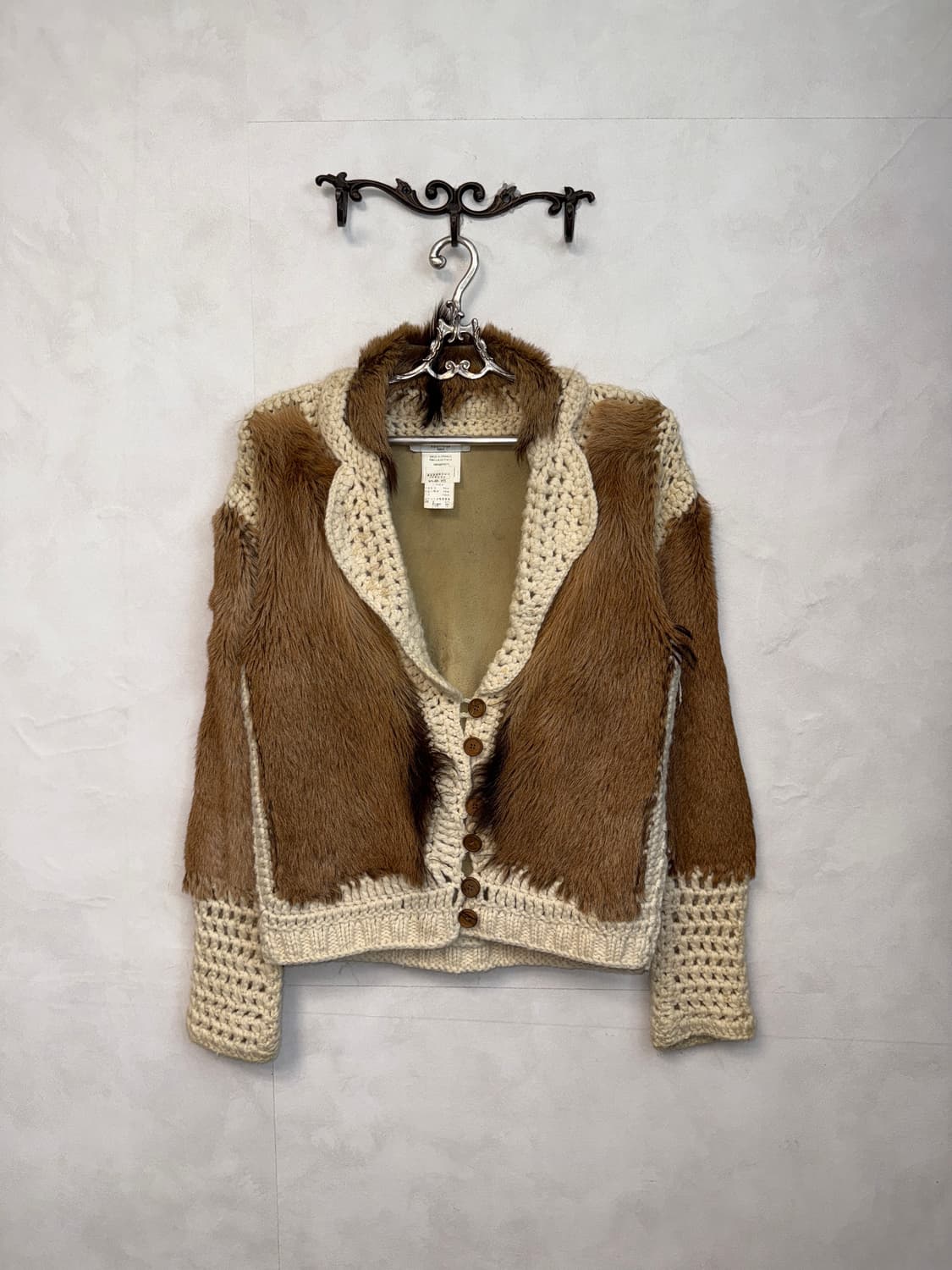 Dior John Galliano F/W 2001 goat fur cd 상품이미지3