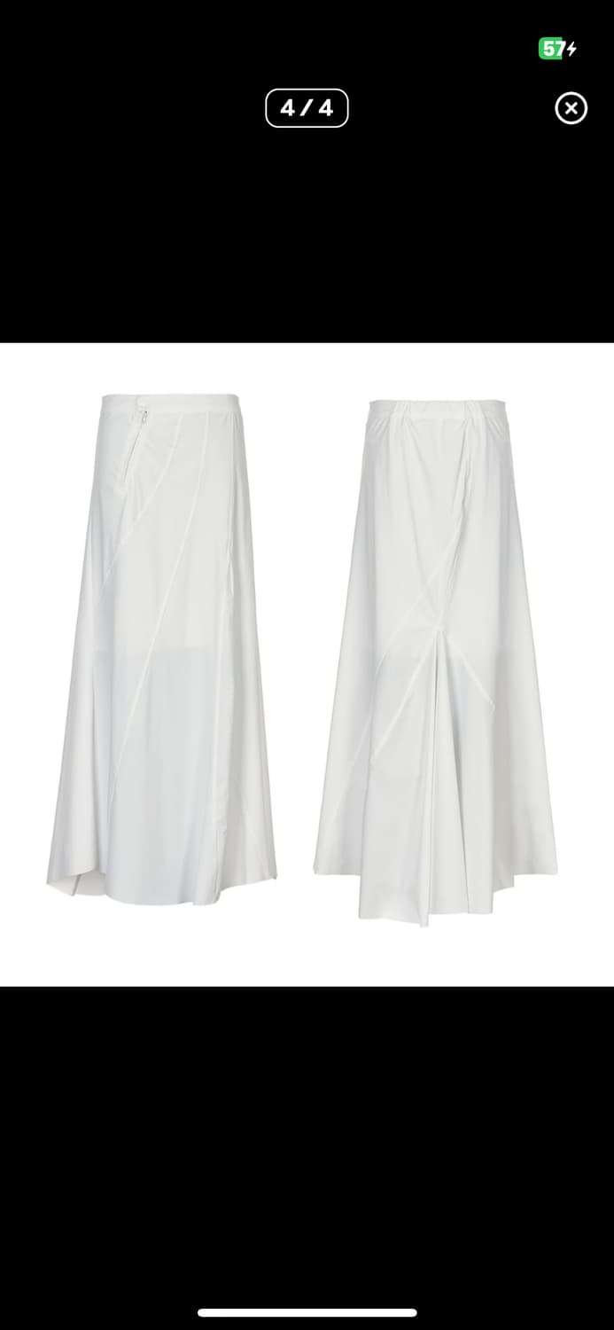 나체 웨이브 맥시 스커트 상품이미지3