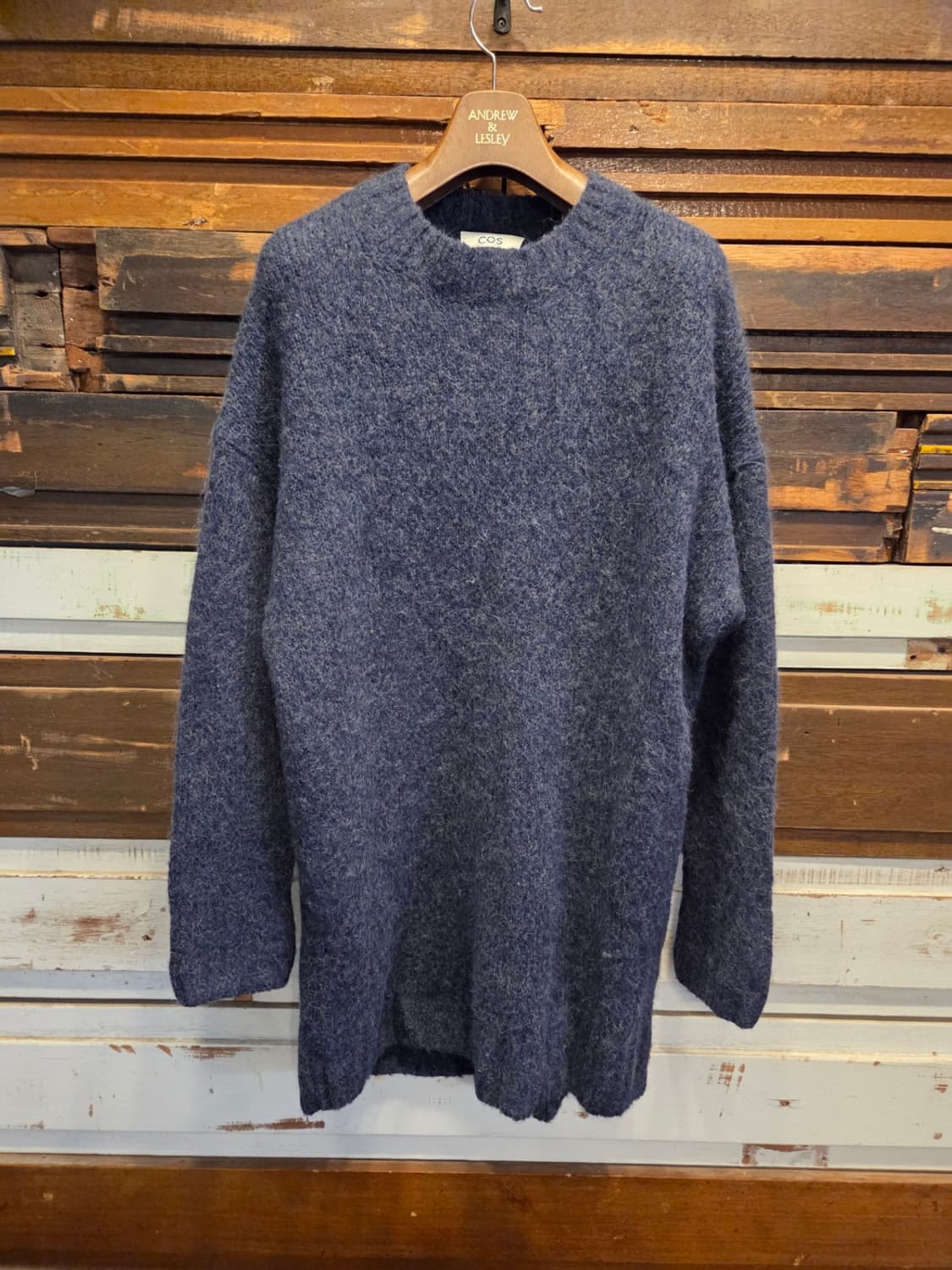 코스 모헤어 니트원피스 상품이미지9