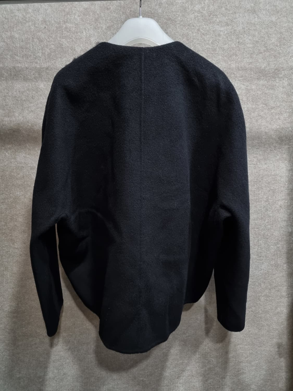 여성 55size SJSJ 핸드메이드 울캐시미어 혼방 밍크 자켓 한섬 상품이미지2