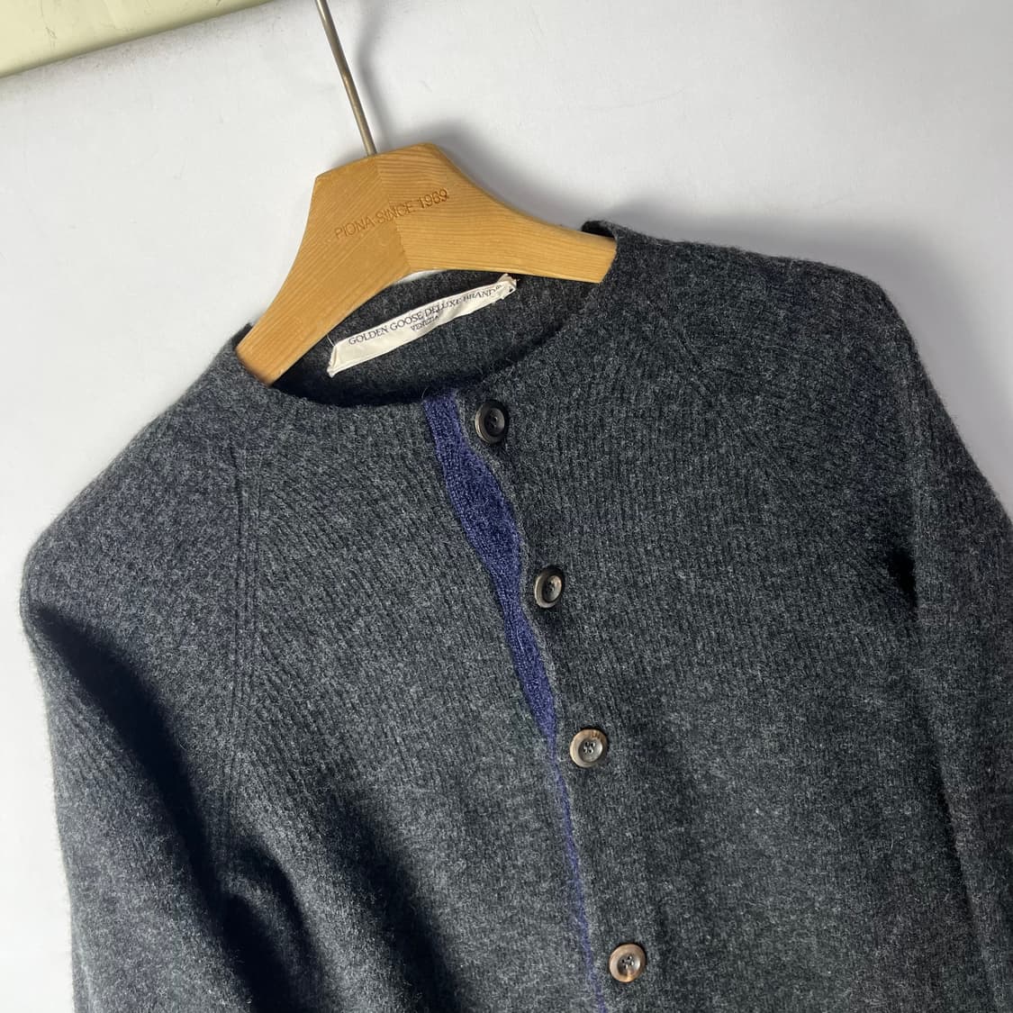 [JPN] 빈티지 미니멀 울 가디건 상품이미지2