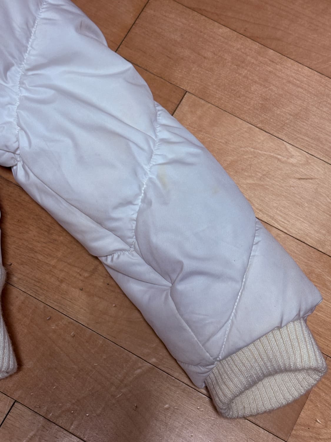 미국 빈티지 y2k 퍼 후드 패딩 m 상품이미지5