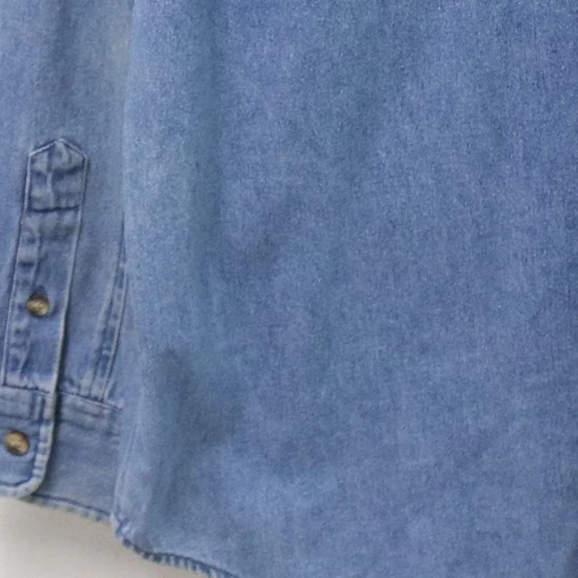 90'S 캠브릿지 자수 데님 셔츠 62234 상품이미지8