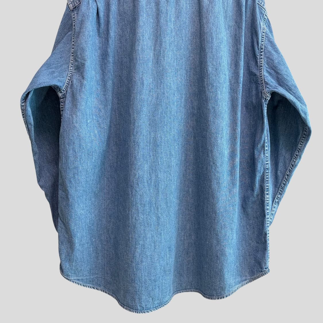 (XL)올드 유니클로 데님셔츠 상품이미지8