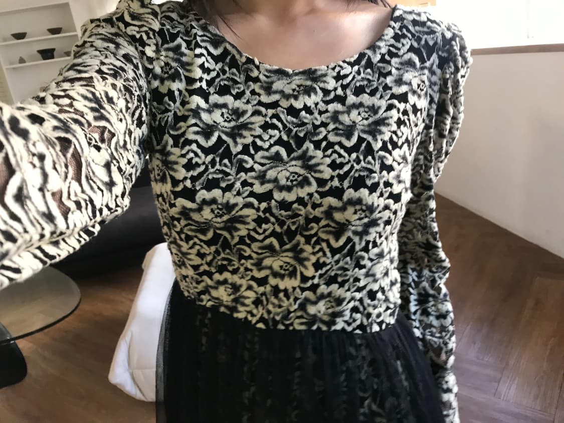 vintage pattern one-piece 상품이미지9