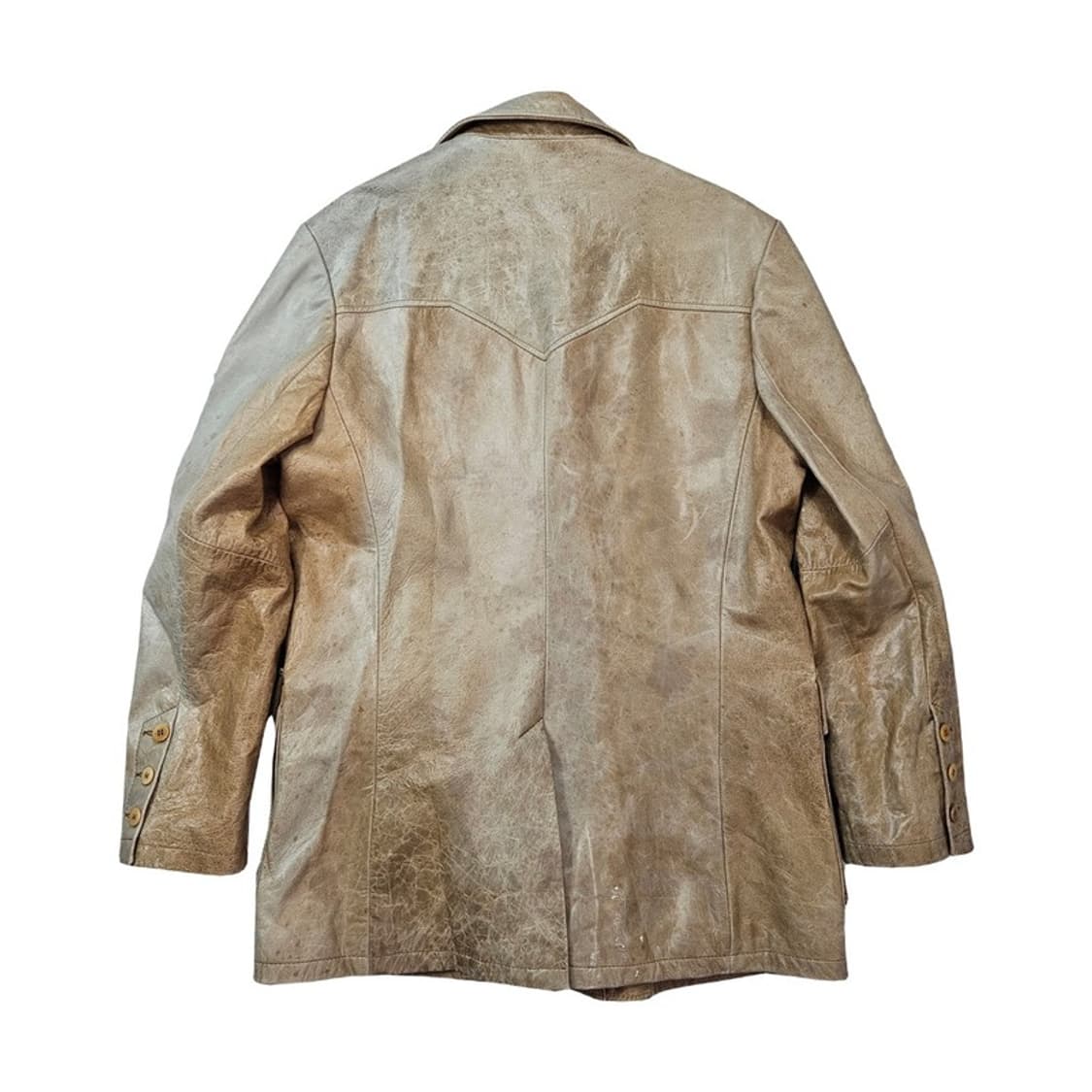 GAOOU 빈티지 염소가죽 블레이저 52 상품이미지2