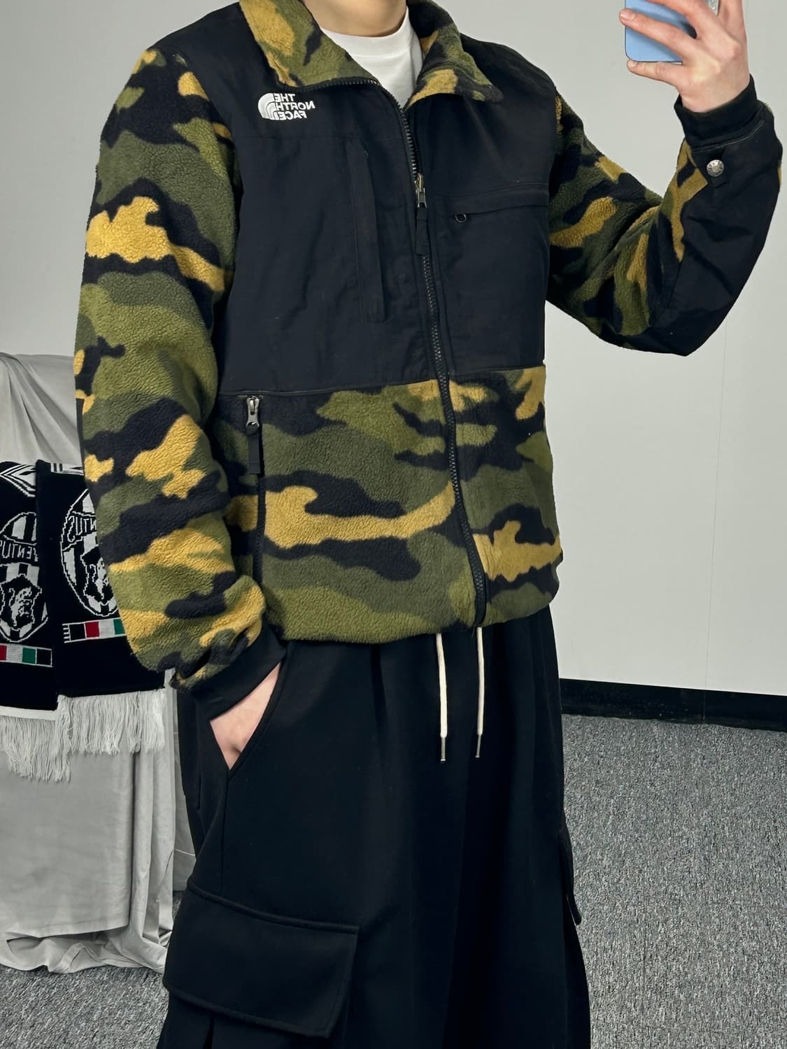 노스페이스 카모 플리스 집업  상품이미지2