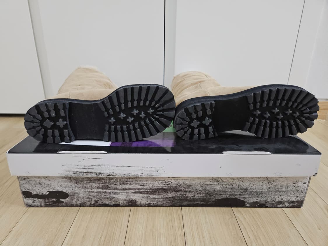 [한번착용] 렉켄 퍼 부츠 (털부츠 양털부츠 무스탕부츠 어그) 상품이미지10