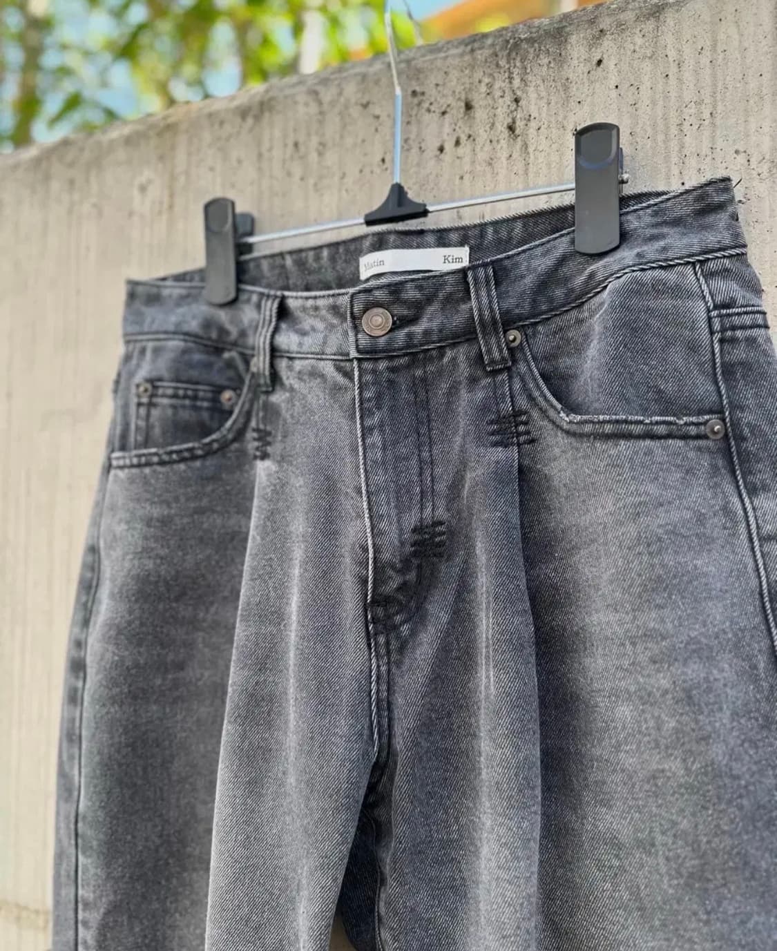 [S] Matin Kim (Unisex) 로우라이즈 데님 팬츠 상품이미지3