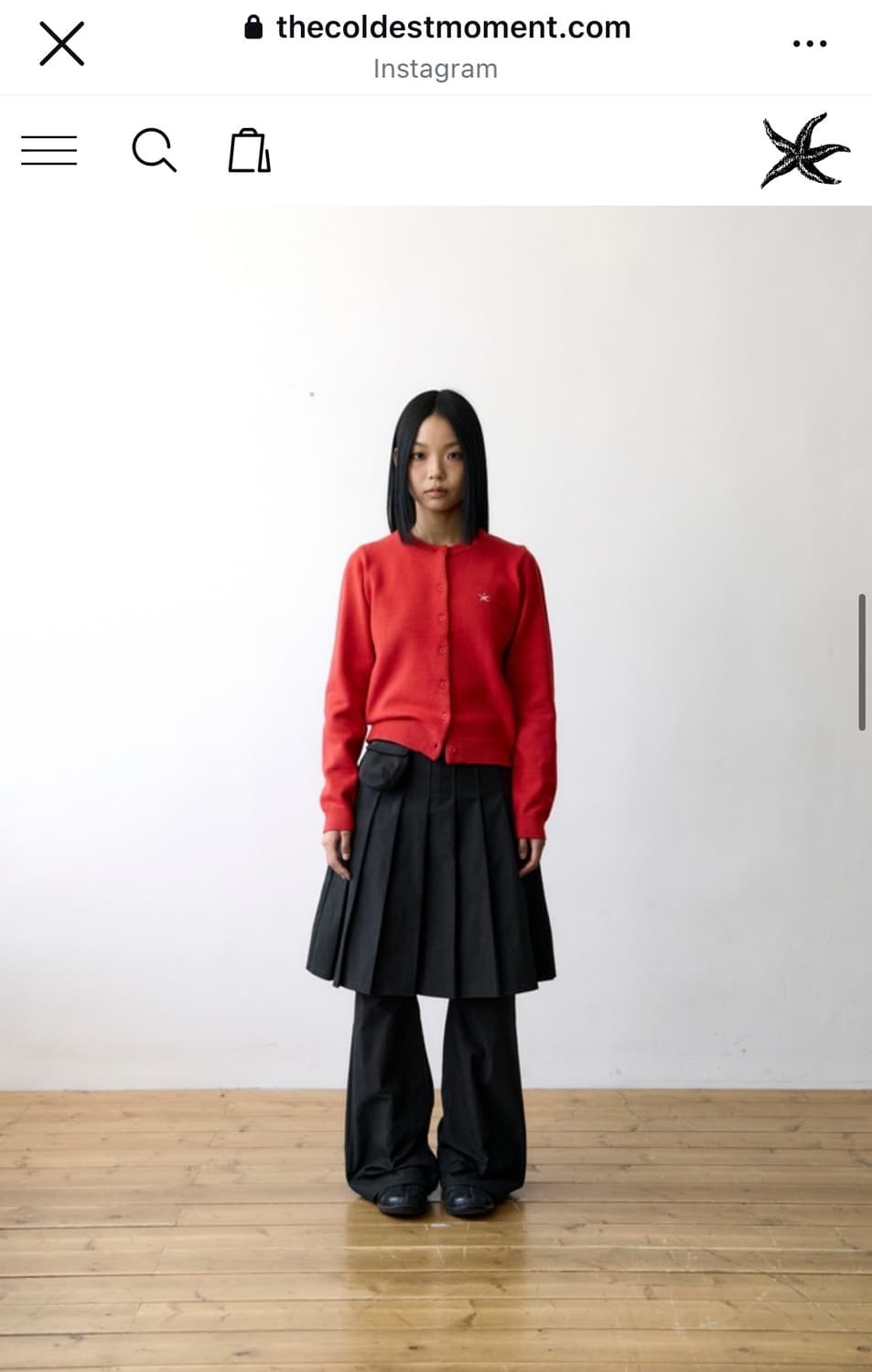 TCM skirt layered pants (M사이즈) 상품이미지2