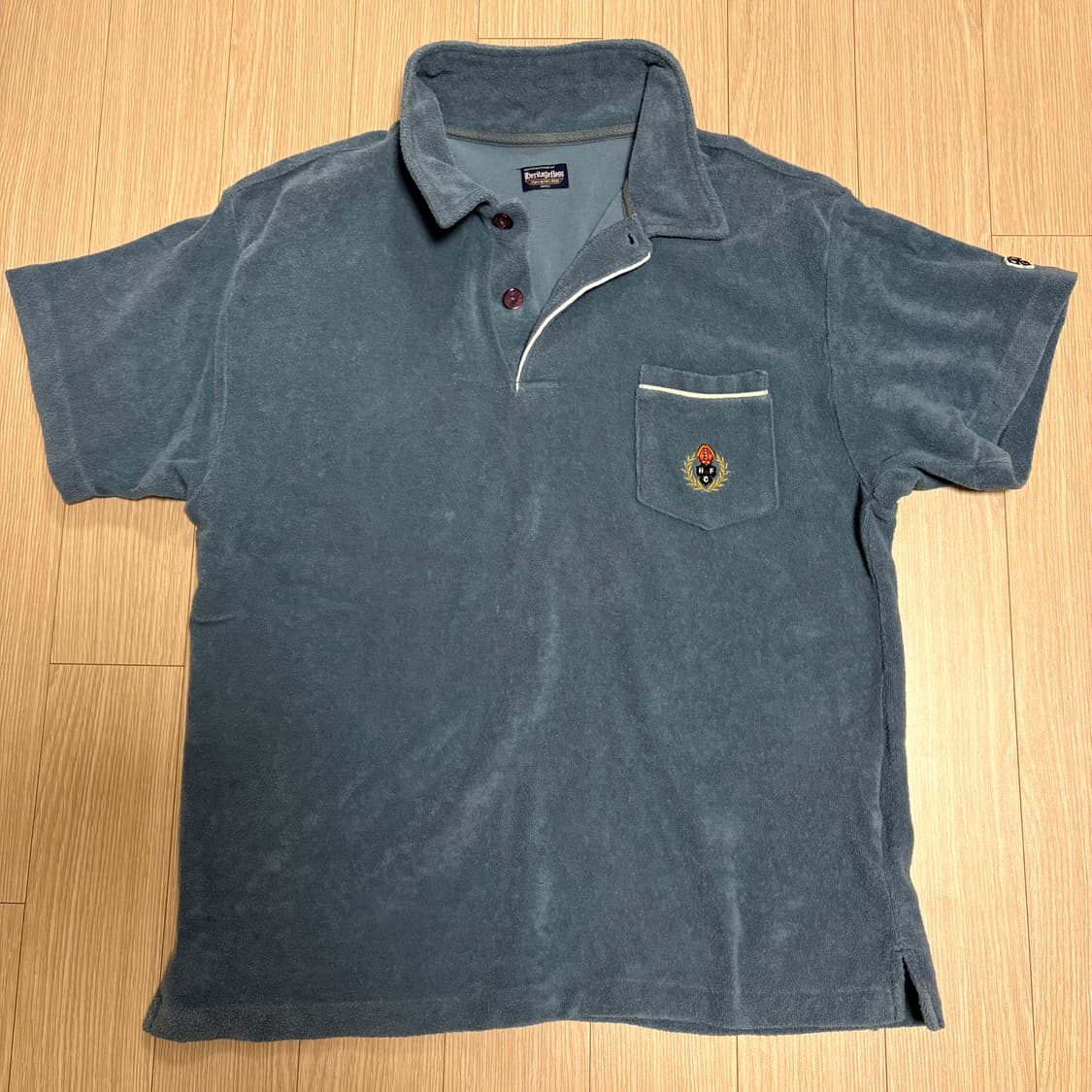 헤리티지플로스 타올 카라티 폴로티 블루 상품이미지1