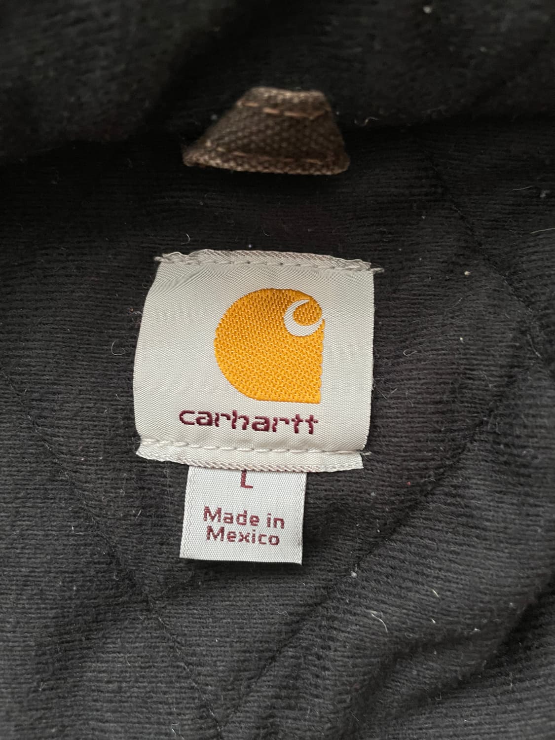 칼하트 j130 DKB 다크 브라운 액티브 자켓 샌드스톤 상품이미지6