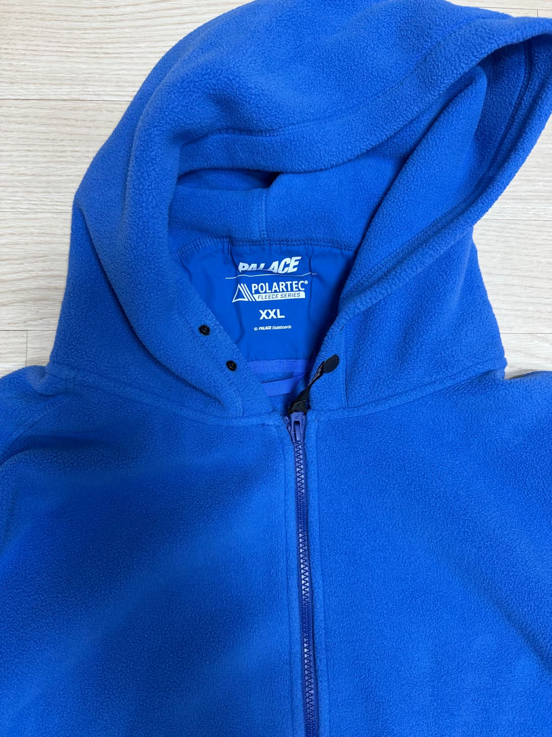 Palace 폴라텍 후드집업 블루 XXL 상품이미지2