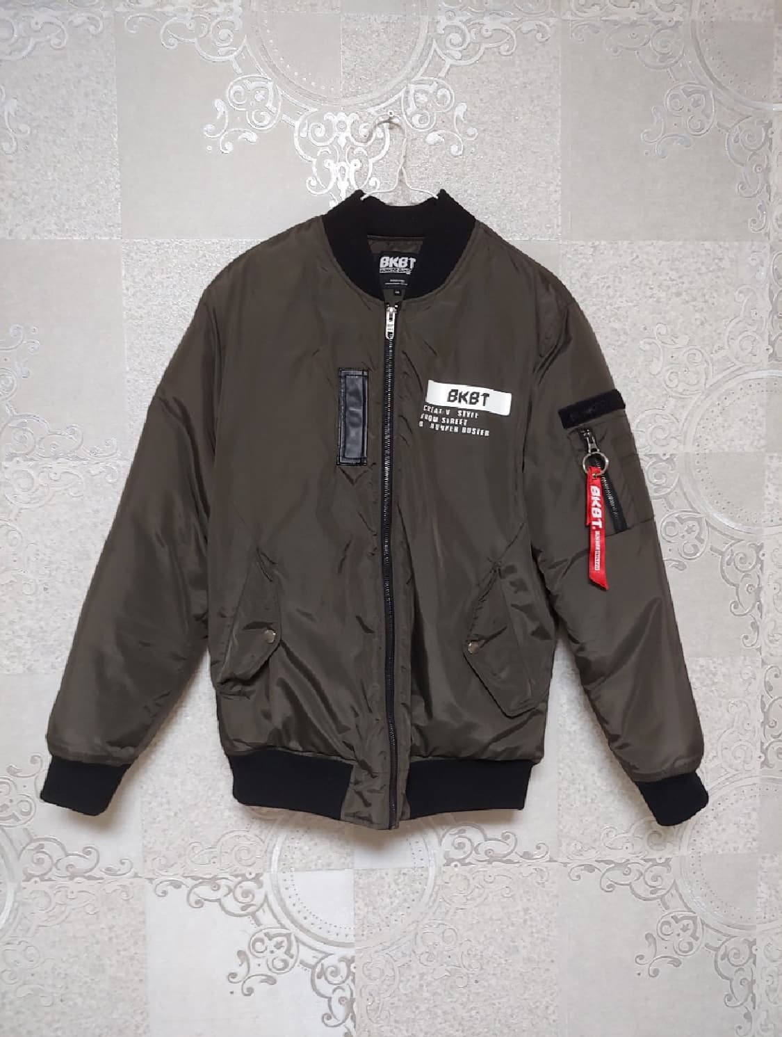 벙커버스터 카키 항공 점퍼 상품이미지1