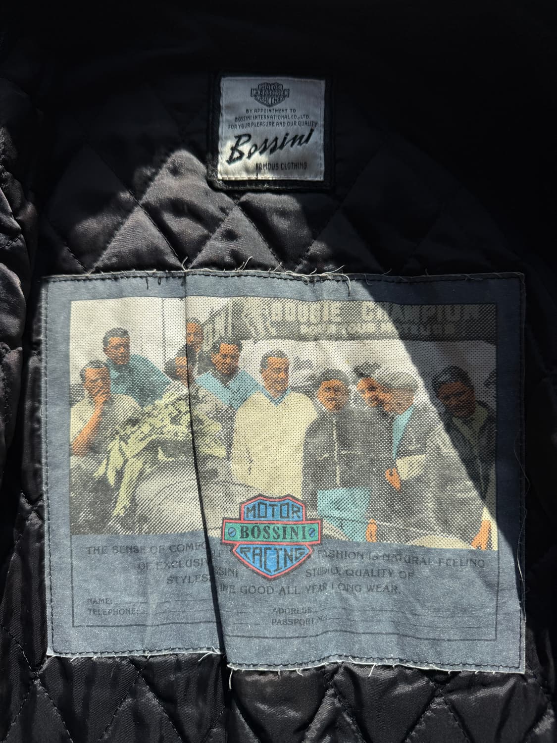 90s 보시니 램스킨 ma-1 자켓 S(L) 상품이미지6