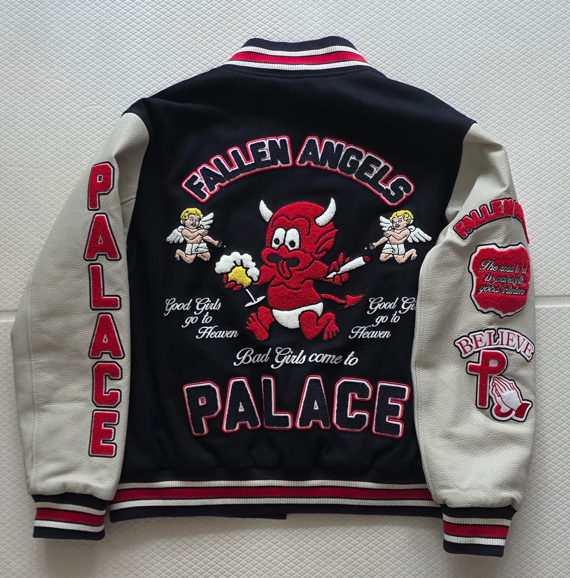 팔라스 폴른 엔젤 바시티 자켓 XL 상품이미지2