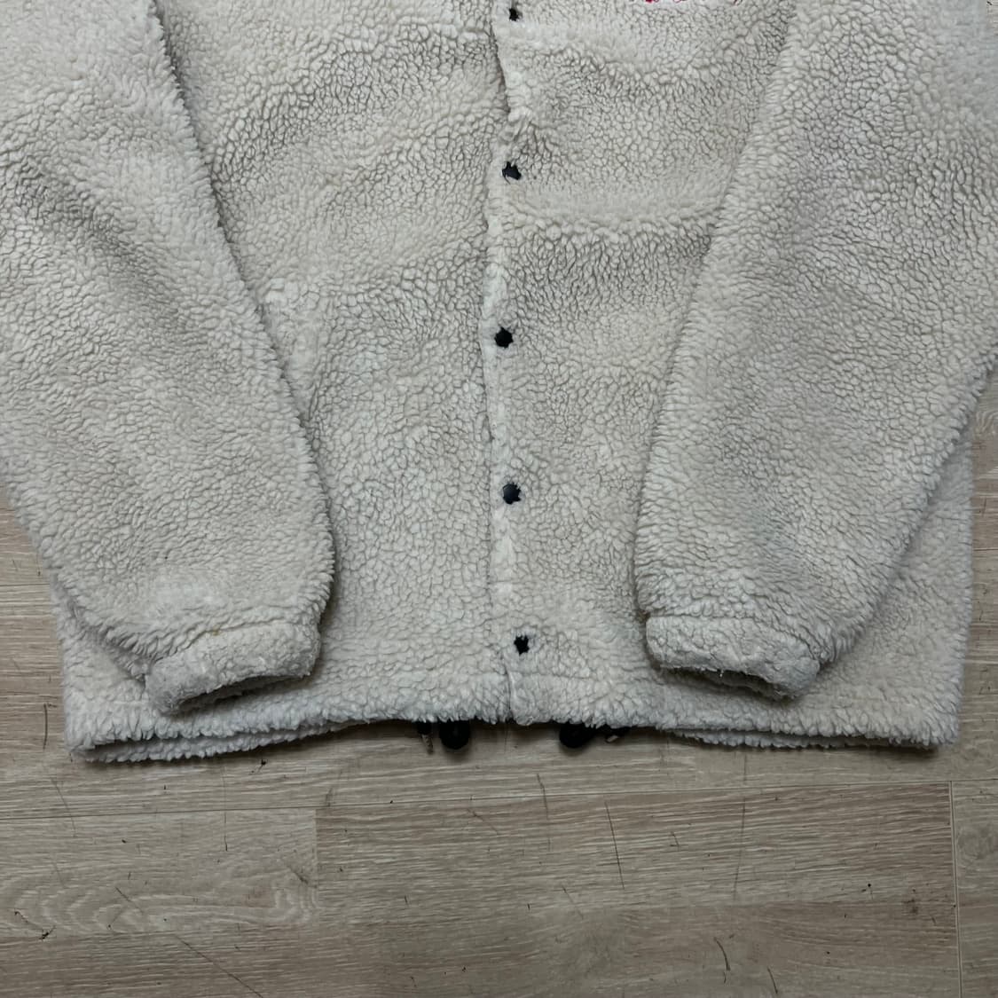 코미엔조 뽀글이 후리스 플리스 코치자켓 [아이보리] XL/105 상품이미지3