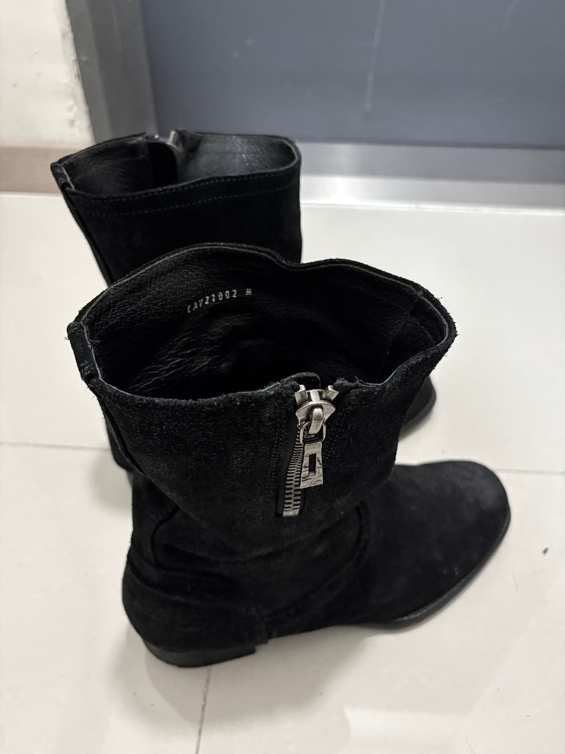 일본빈티지 레더 가죽 부츠/kmrii/14th addiction/vkei 상품이미지3