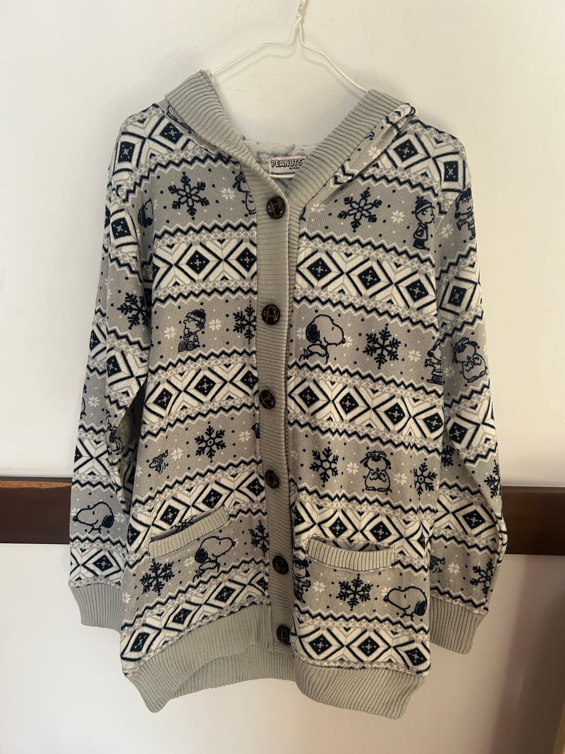 스누피 가디건 상품이미지1