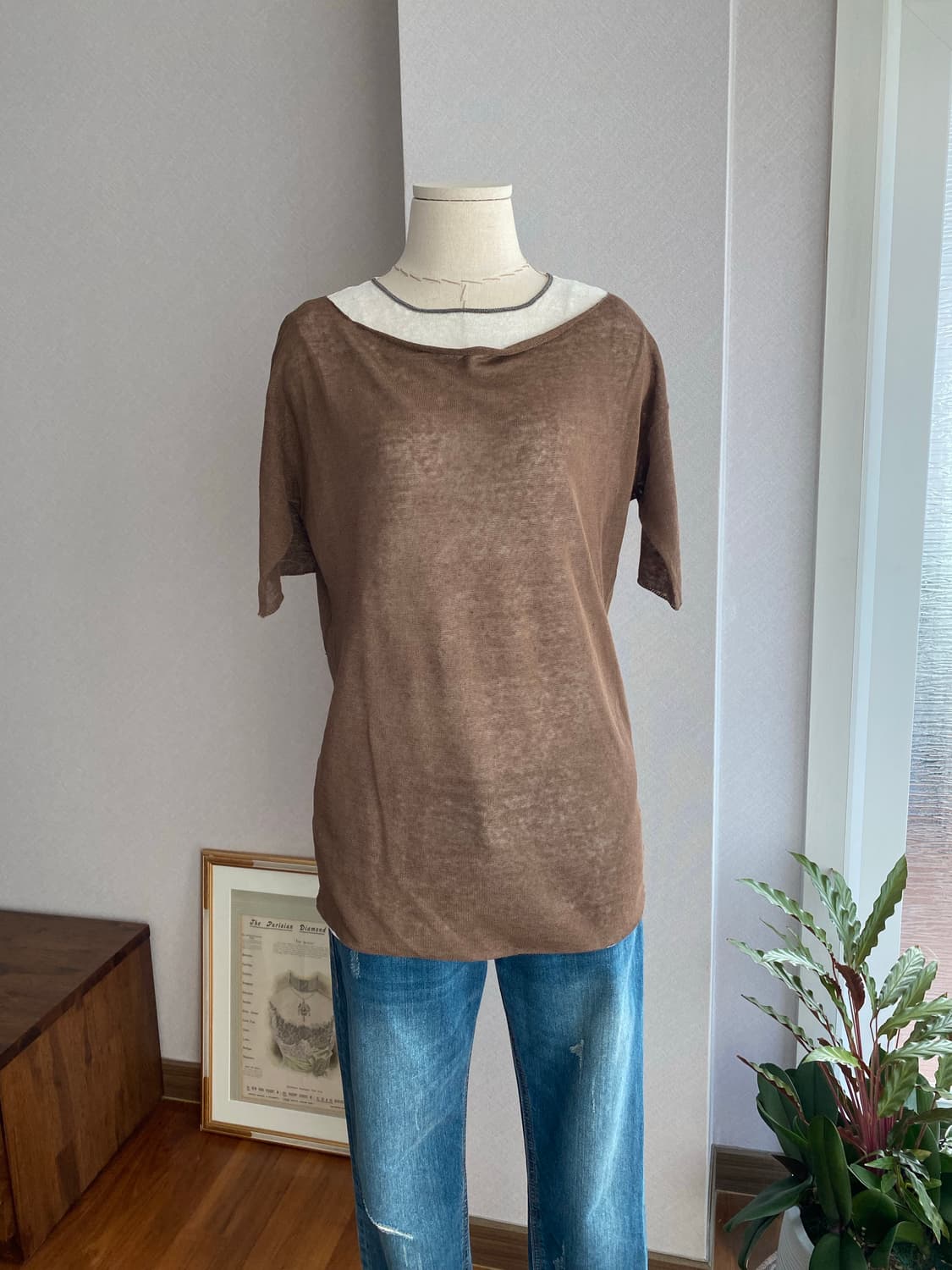 파비아나필립피 레이어드 스타일 니트(XS,미착용) 상품이미지1