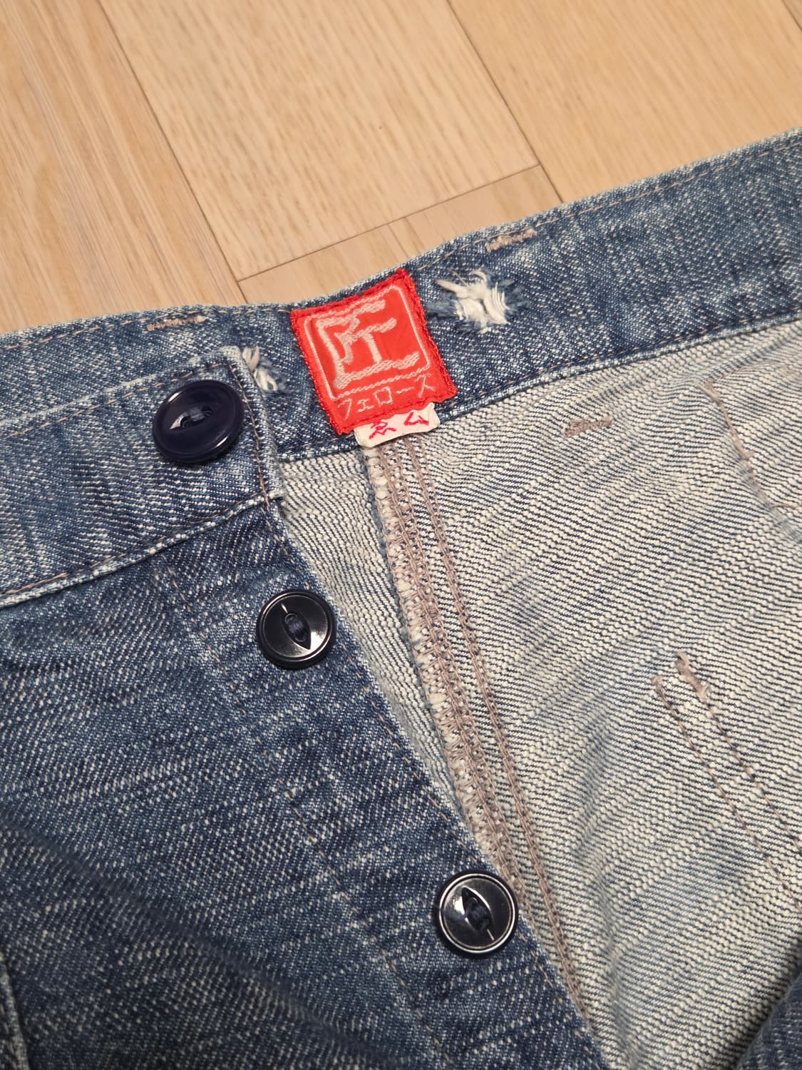 페로우즈 빈티지 장인 컬렉션 패치워크 데님 30사이즈 상품이미지8