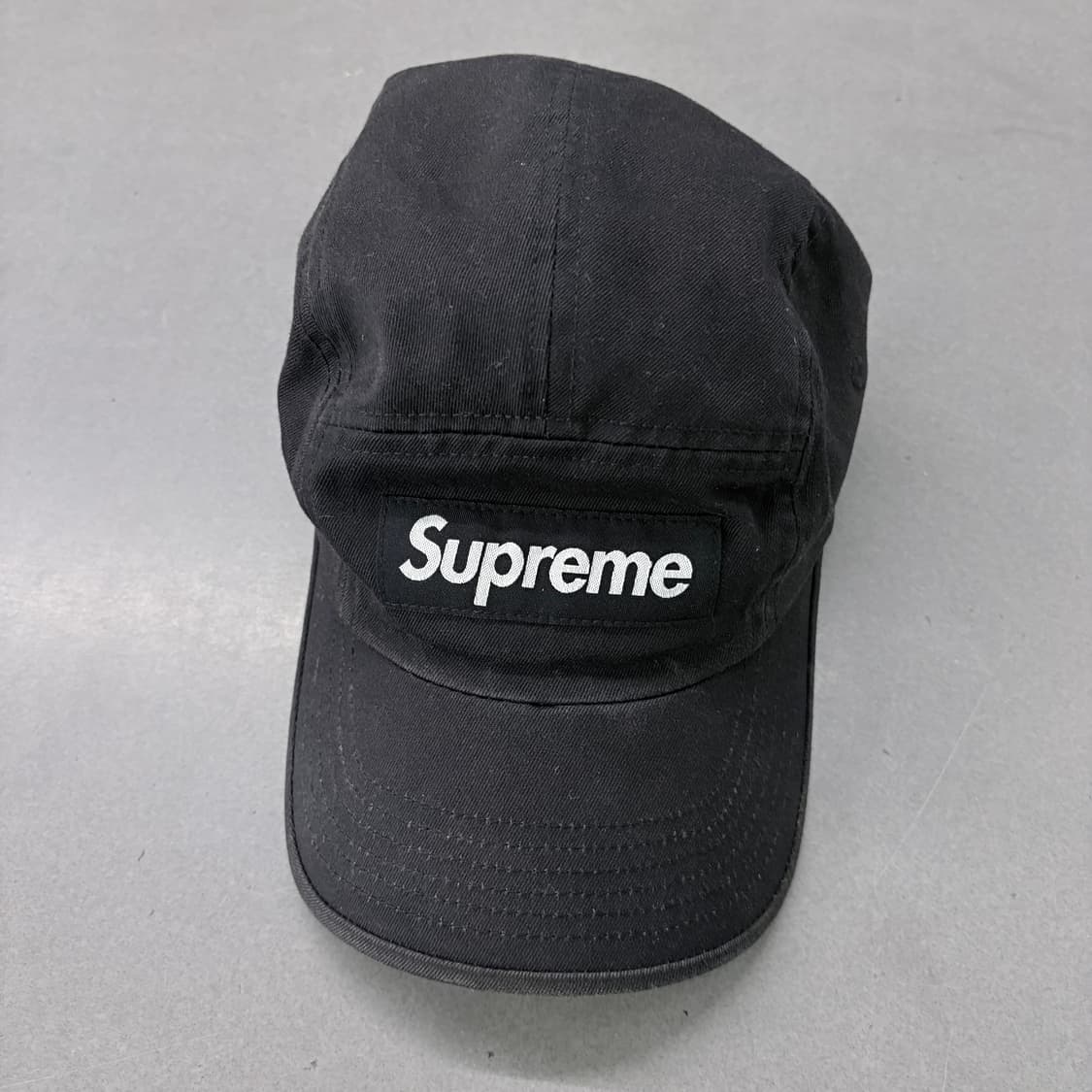 슈프림 캠프캡 블랙 상품이미지1