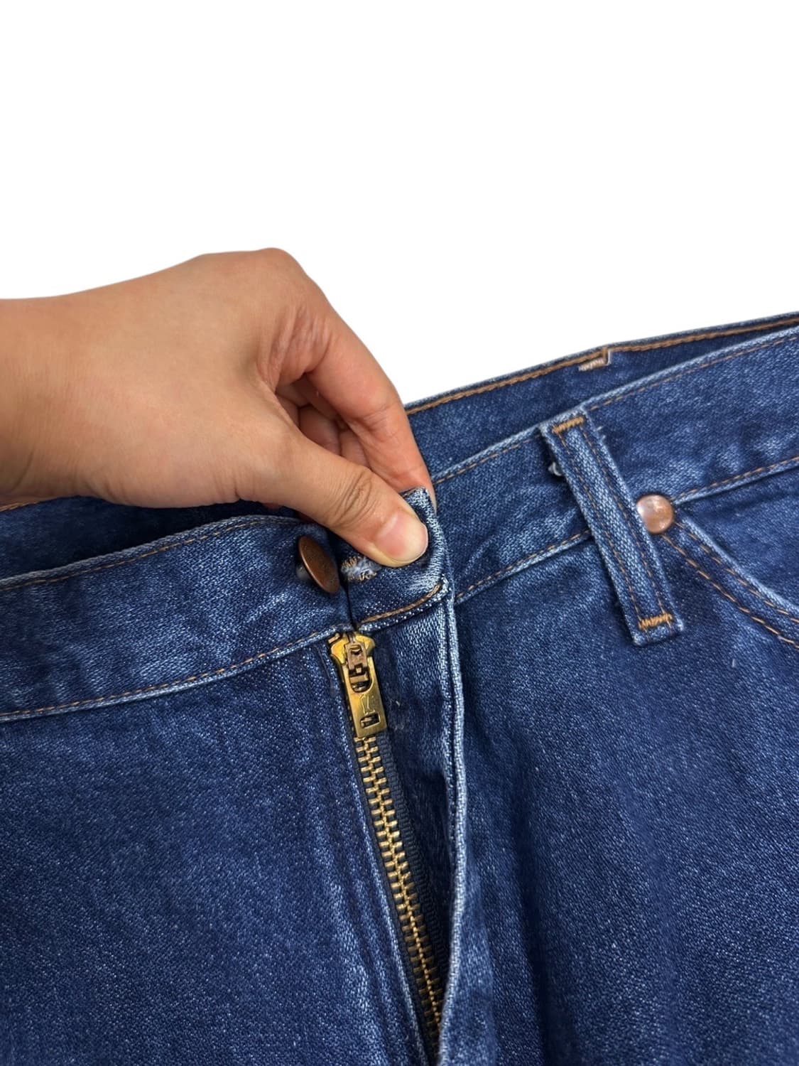 랭글러 카우보이컷 데님팬츠 새상품 (36)  상품이미지4