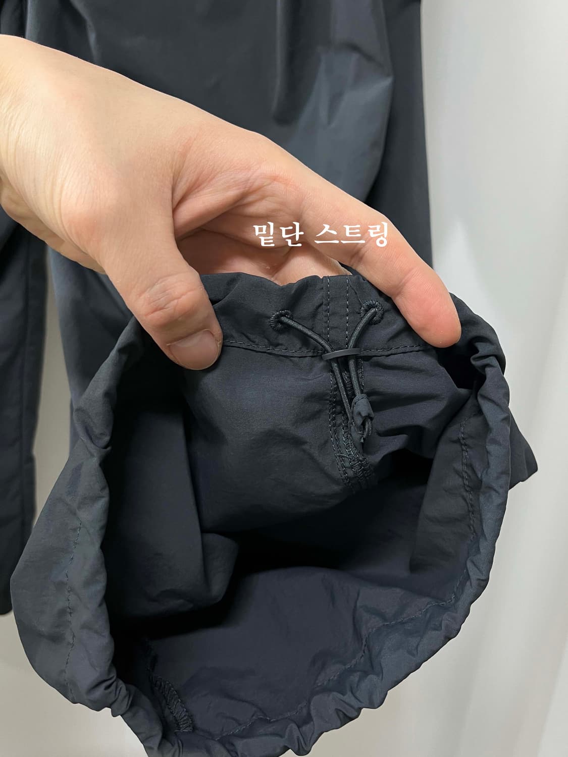 유니클로 UV 프로텍션 파라슈트 파라트루퍼 네이비그레이 나일론 팬츠 상품이미지8