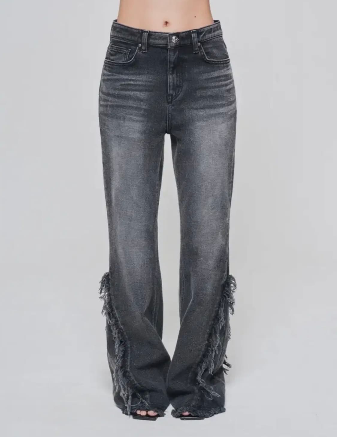 leey 테슬 부츠컷 팬츠 상품이미지1