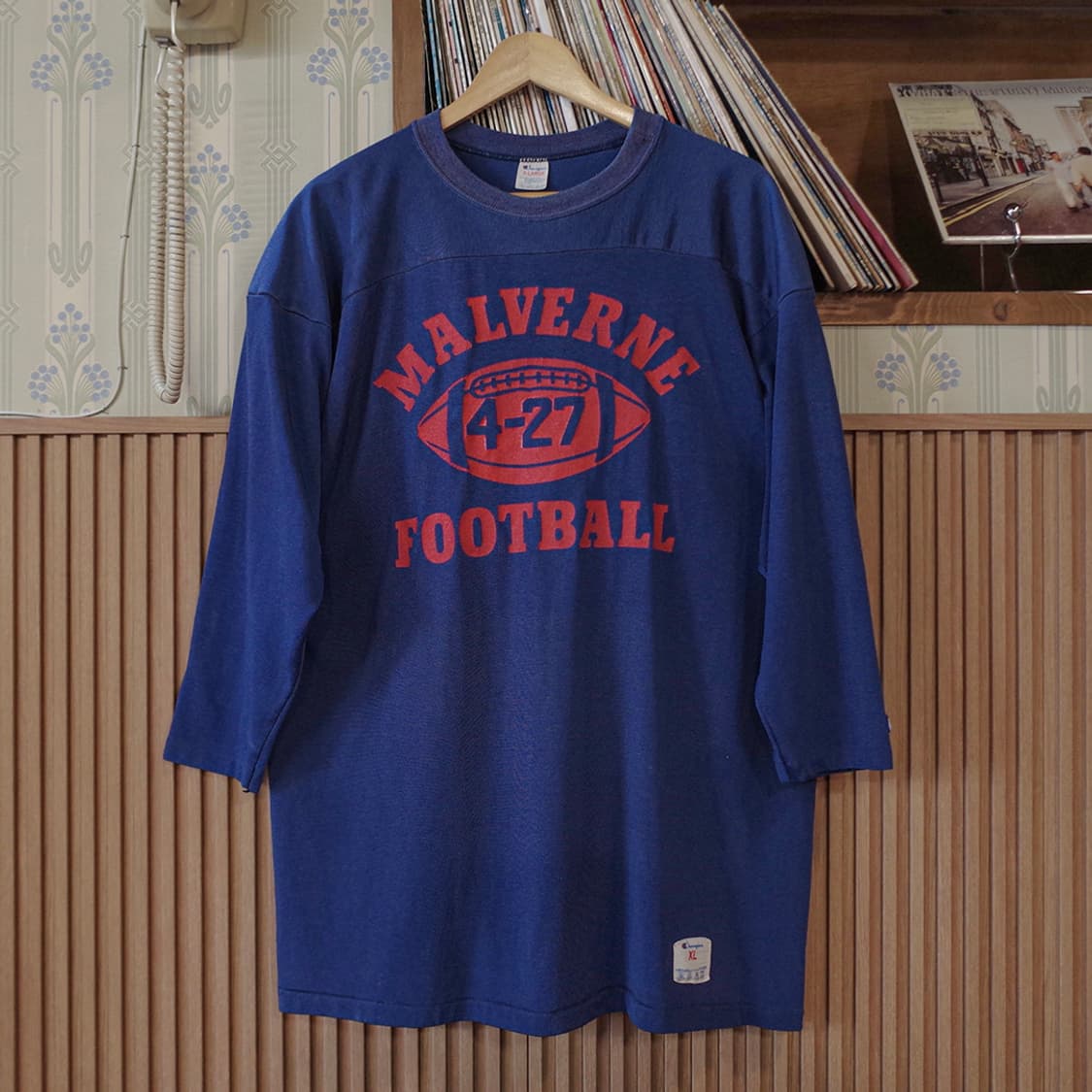 80's Champion 3/4 Jersey T-shirt 상품이미지1