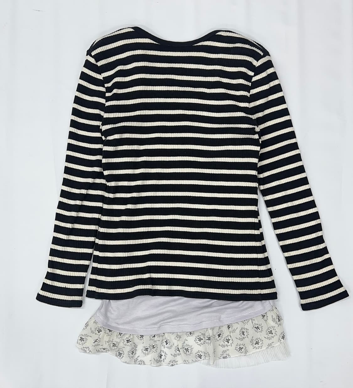 🖤나나깔 오네갸루 코디세트 🖤펑크 레이어드 반팔티셔츠 가디건 상품이미지3