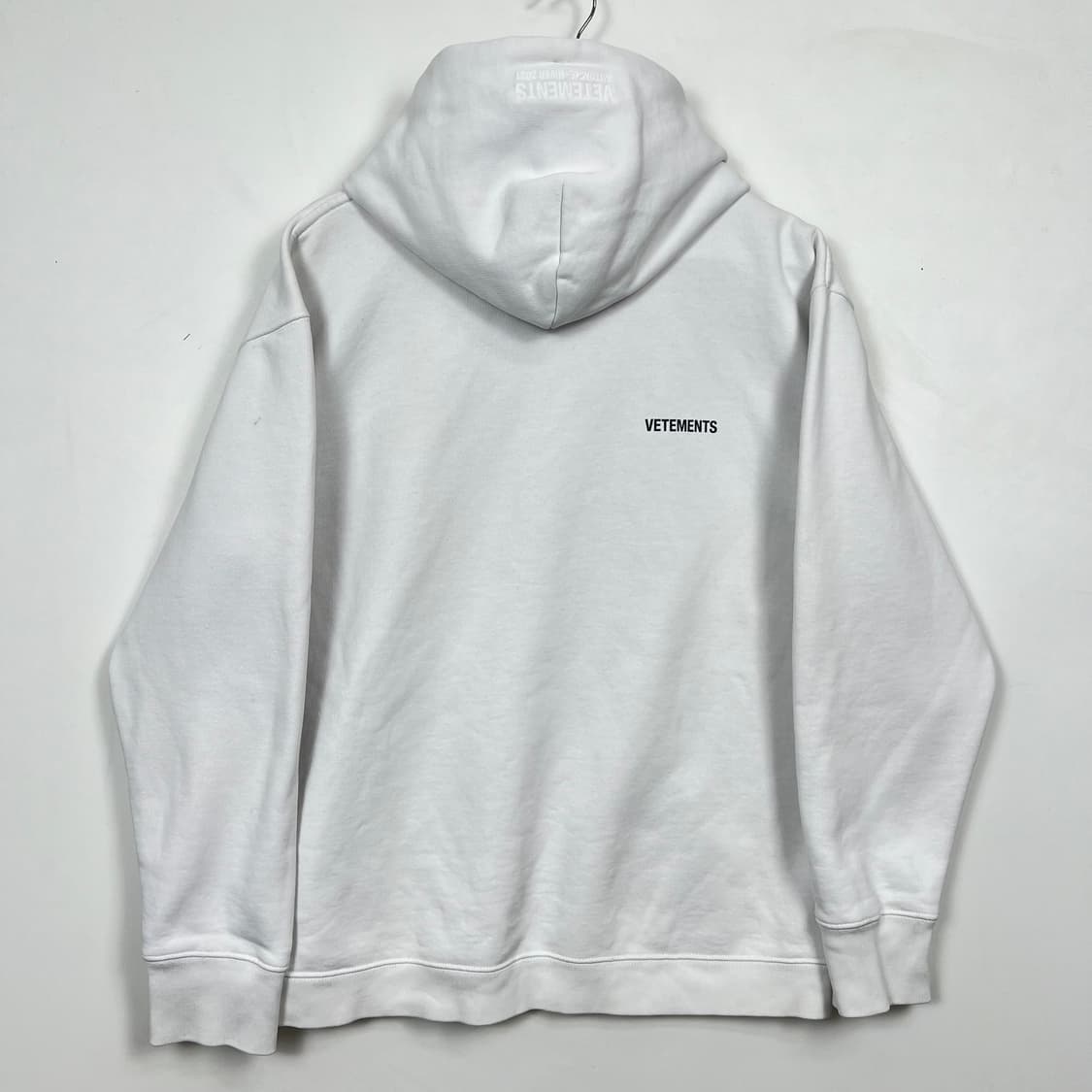 Vetements 베트멍 화이트 후드티 상품이미지2