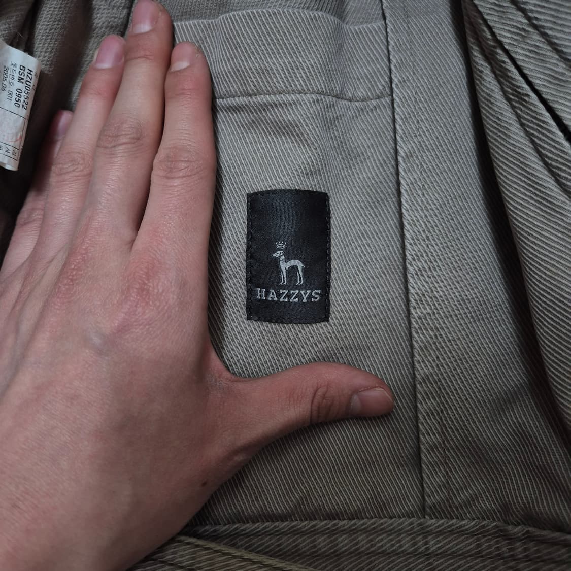 헤지스 코튼 라이더 밀리터리 야상 자켓 M(95) 상품이미지8