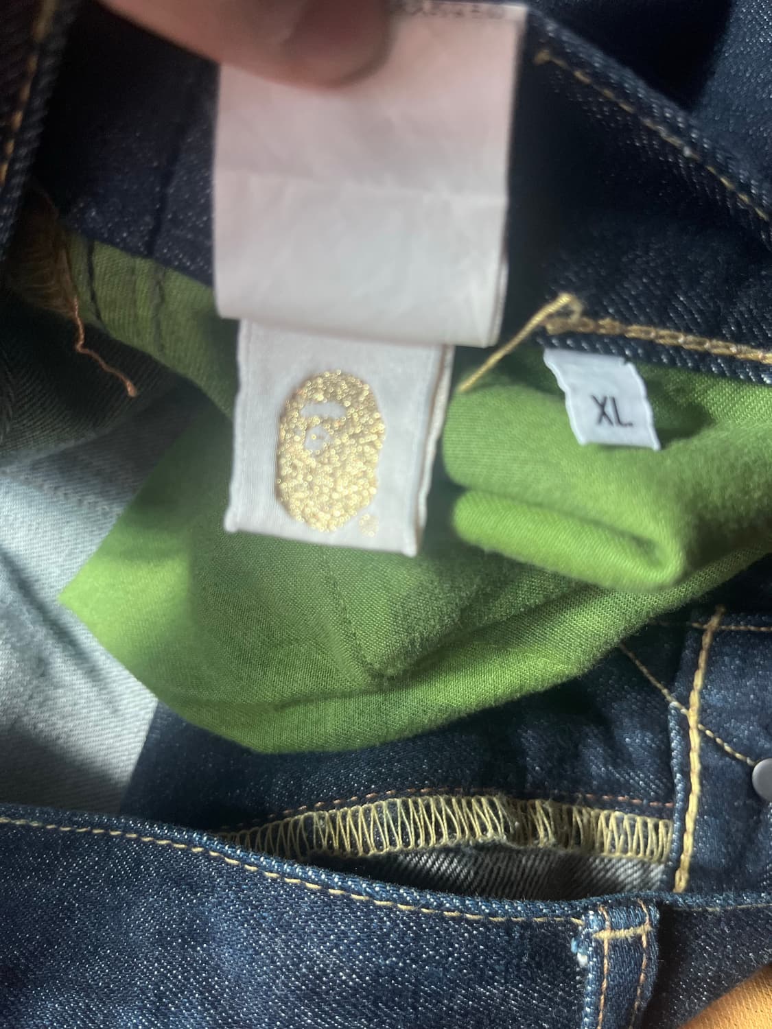 Bape 샤크데님팬츠 상품이미지5