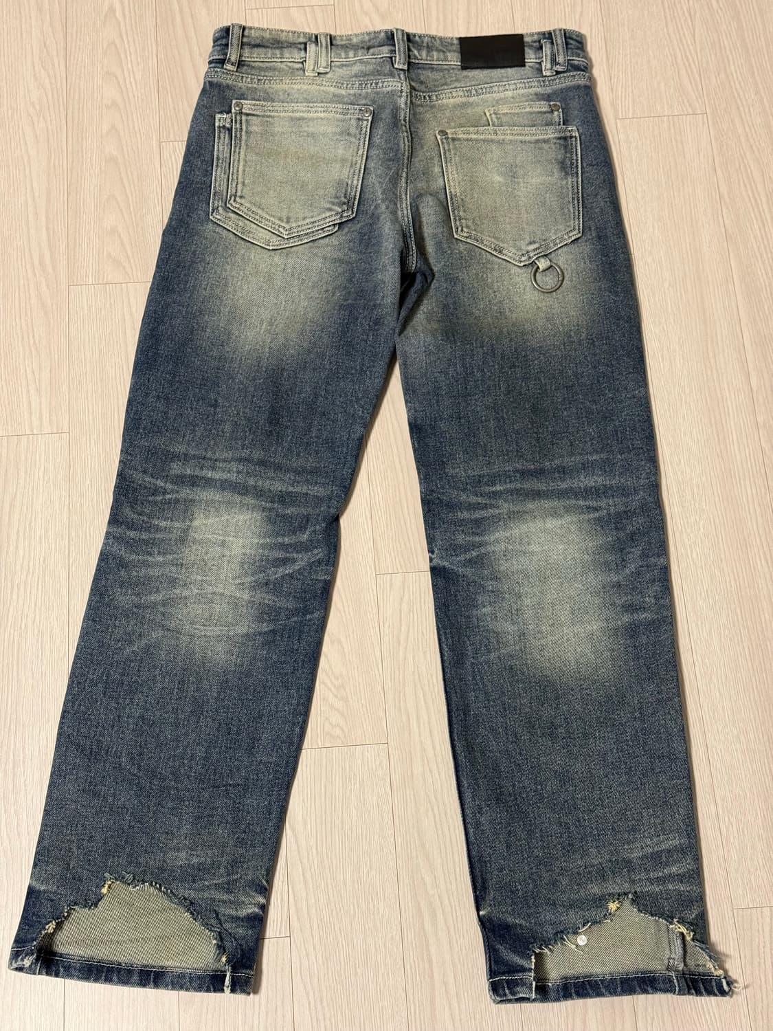 Racer worldwide slim low-waist denim 상품이미지4