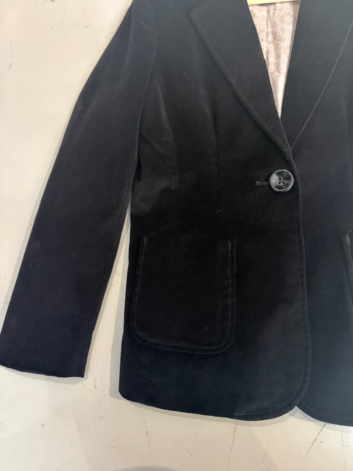 Gap 벨벳 싱글 블레이저 상품이미지7