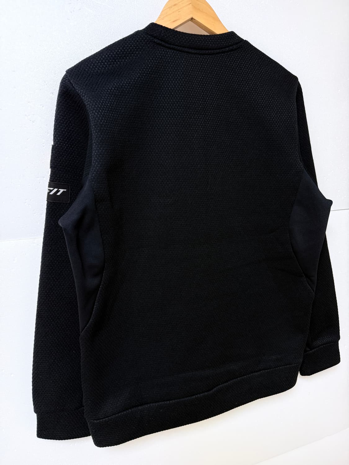 다이나핏 와펜 패치 맨투맨 블랙 100 리미티드 감성 상품이미지5