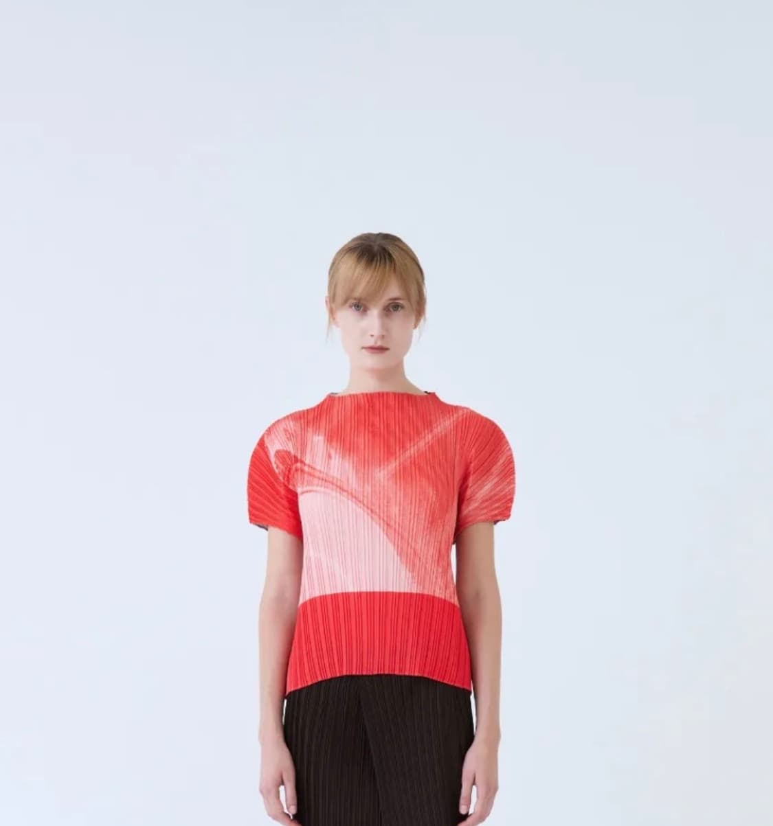 포코포스카 AIRY SHEEN TOP(RED) 상품이미지1