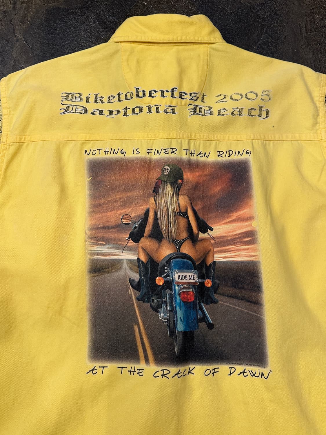 00s DAYTONA BEACH 바이크토버페스트 나시 남방 M 상품이미지7
