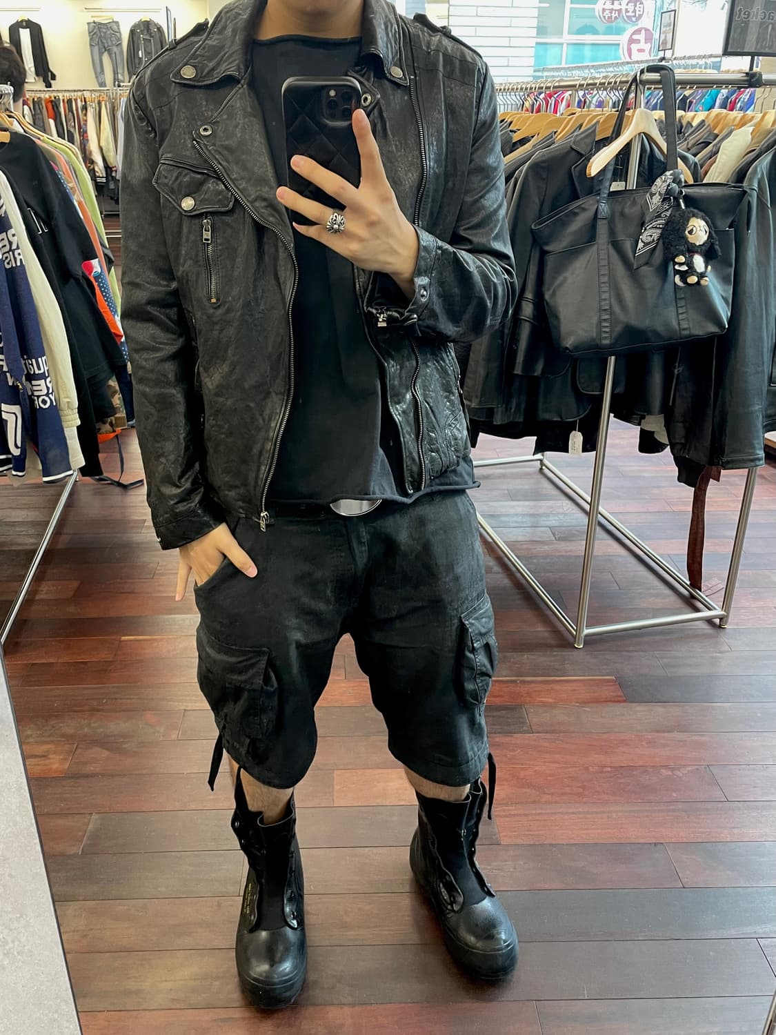 P.L.N. cargo shorts 상품이미지1