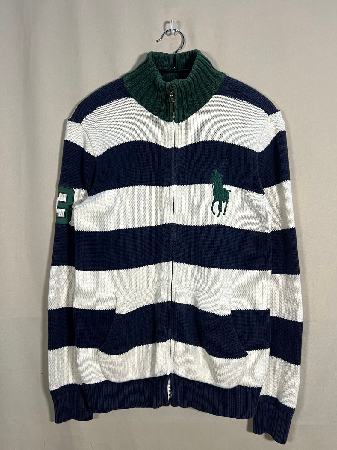 폴로 랄프로렌 빅포니 니트 집업 처분  상품이미지1