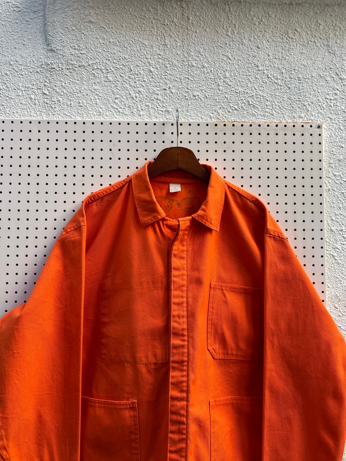 VINTAGE ORANGE FRENCH WORK 오렌지프렌치워크자켓 상품이미지5