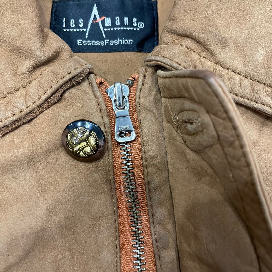 90's Vintage Leather jacket 상품이미지7