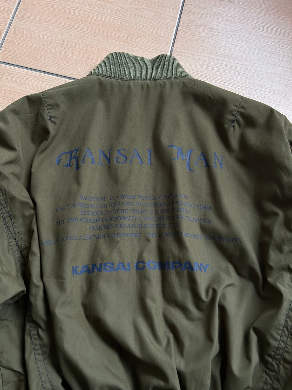 90’s Kansai man 칸사이맨 Ma-1 상품이미지2