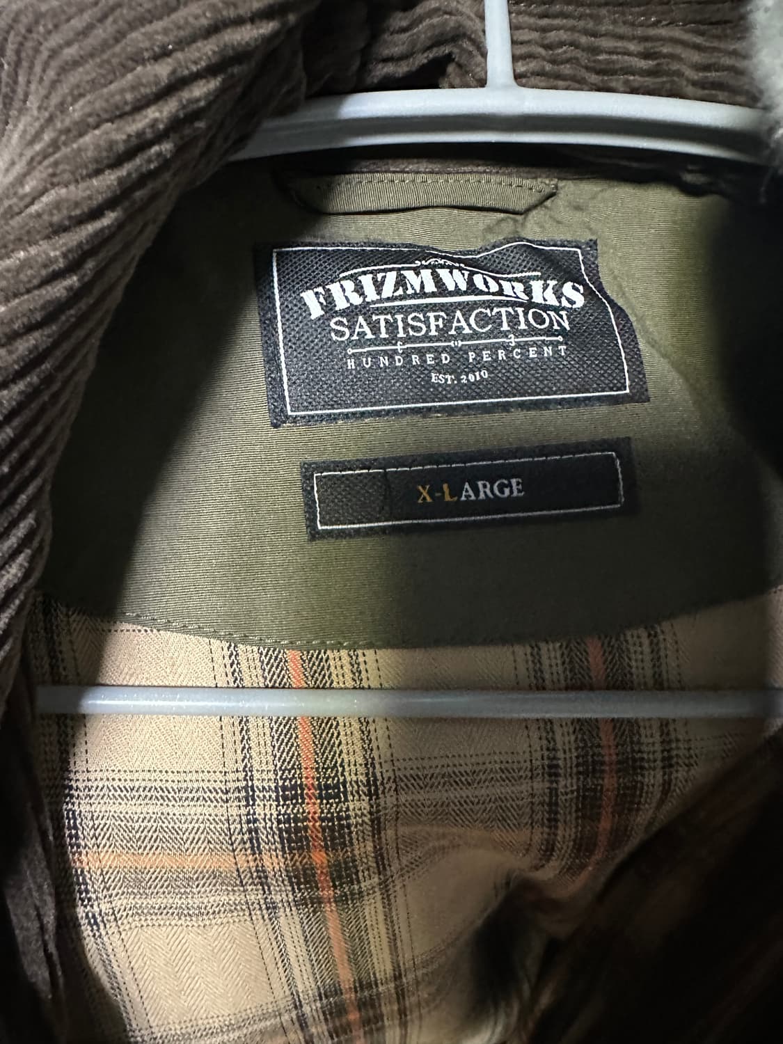 프리즘웍스 복각 헤리티지 헌팅 자켓 xl 상품이미지4