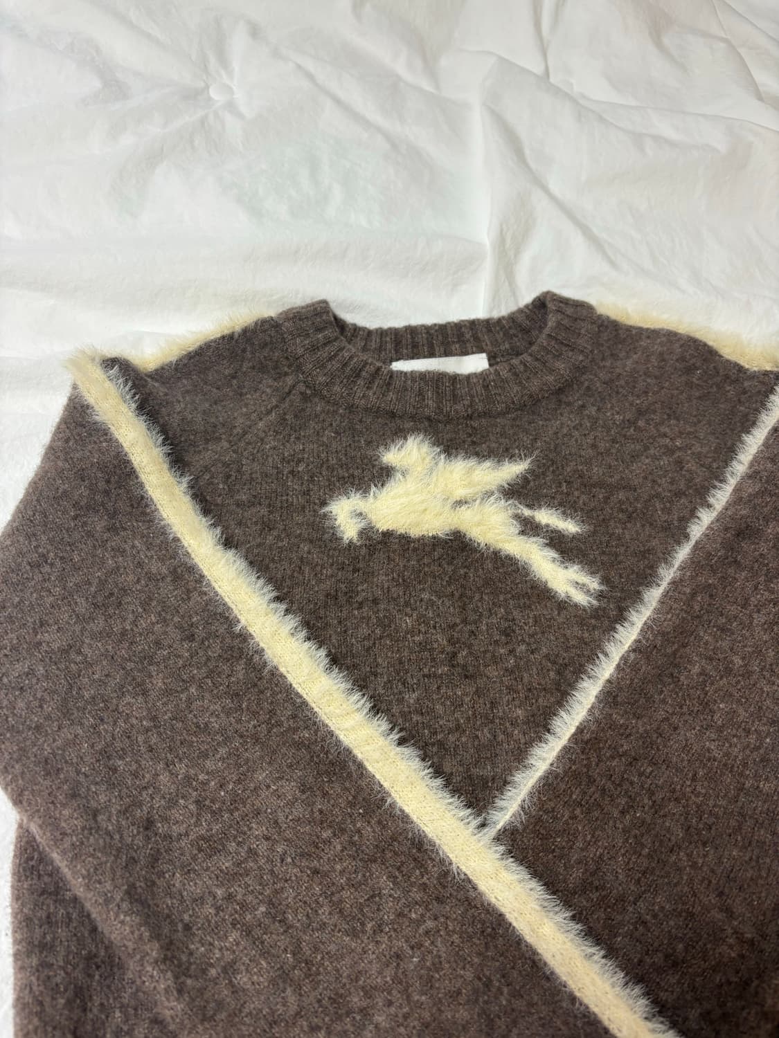 기준 kijun Pegasus Knit Pullover brown 상품이미지6