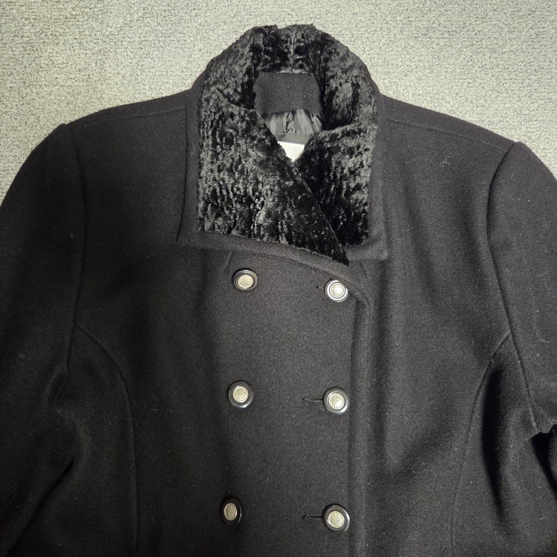 90's Made in Canada Sequence 울 코트 L(100) 상품이미지2