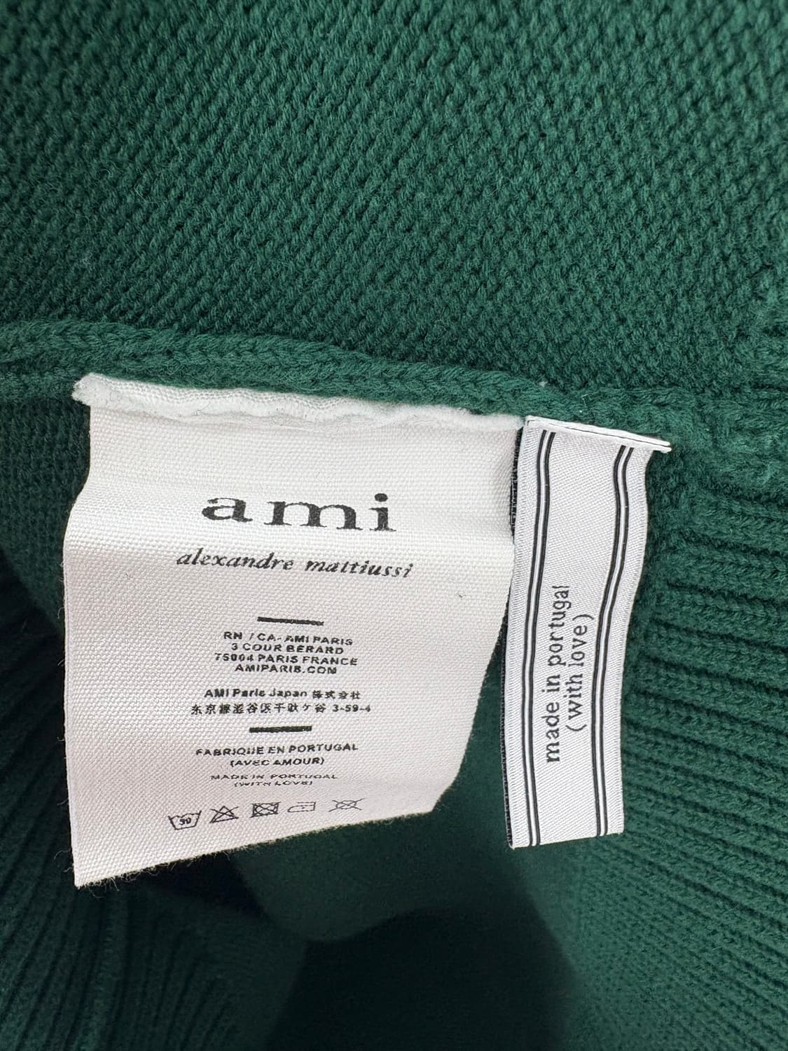 [3XL]아미 그린니트 CK9756 상품이미지4