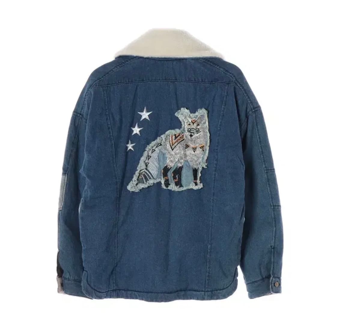 쥬시쥬디 뽀글이 데님 자켓 XS 무료배송 상품이미지2