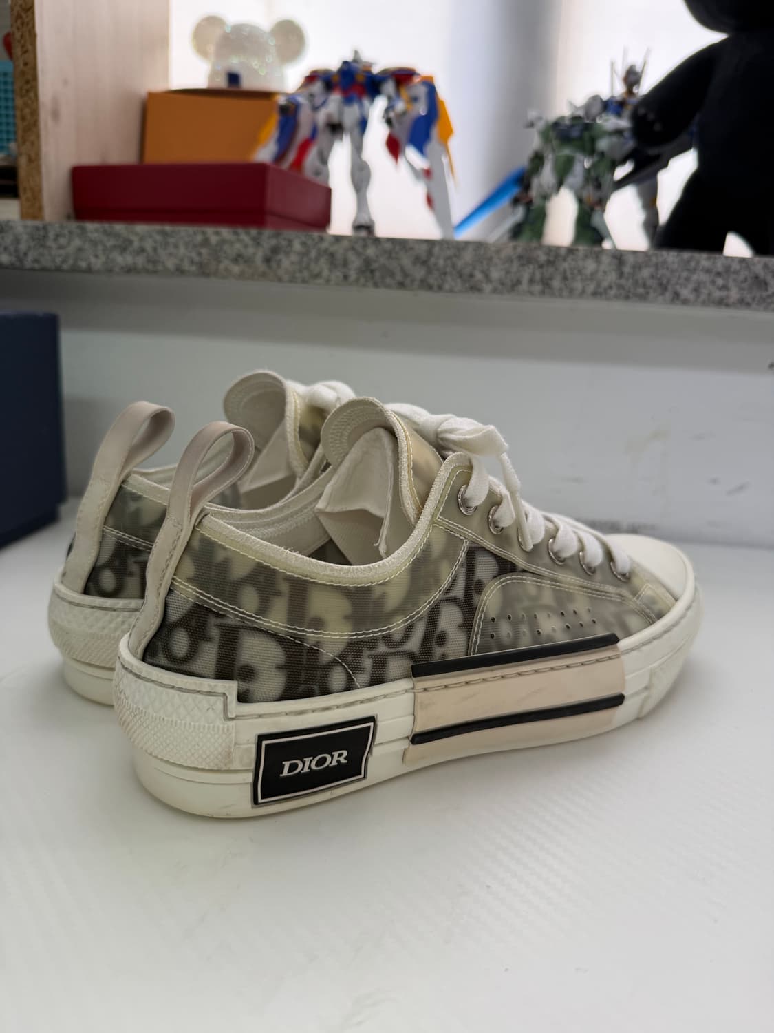 정품) 디올 오블리크 B23 로우탑 스니커즈 36.5 상품이미지5
